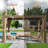 Pergola Gazebo with Louvered Roof-87223778-90629808