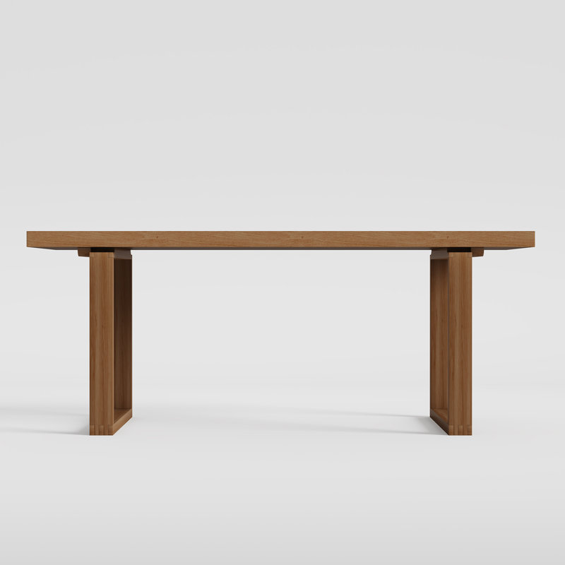 Rectangle Solid Wood Dining Table