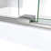 Sapphire-V 44cm W x 76cm H Frameless Tub Door with