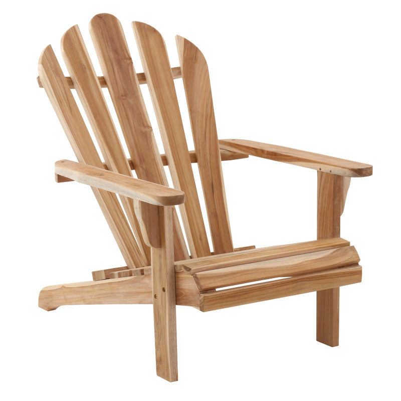 Beklabito Teak Outdoor Adirondack Chair