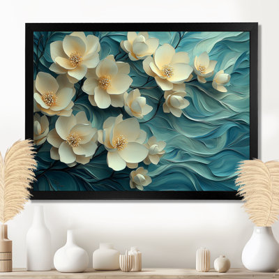 Imir Garden of Magnolias On Agate River I - Magnolias, art mural