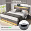 Upholstered Ottoman Storage Bed-1545490594