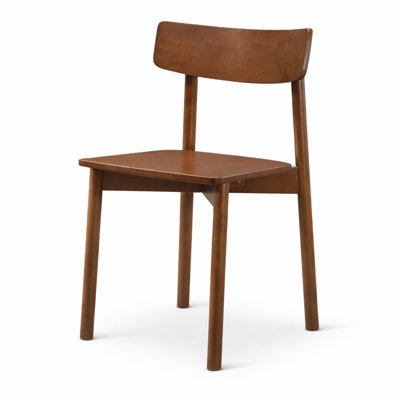 Arcadia Mid-Century Modern Solid Wood Side Chair