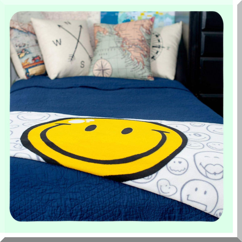 CozySmiles 50x60 Plush Throw Blanket