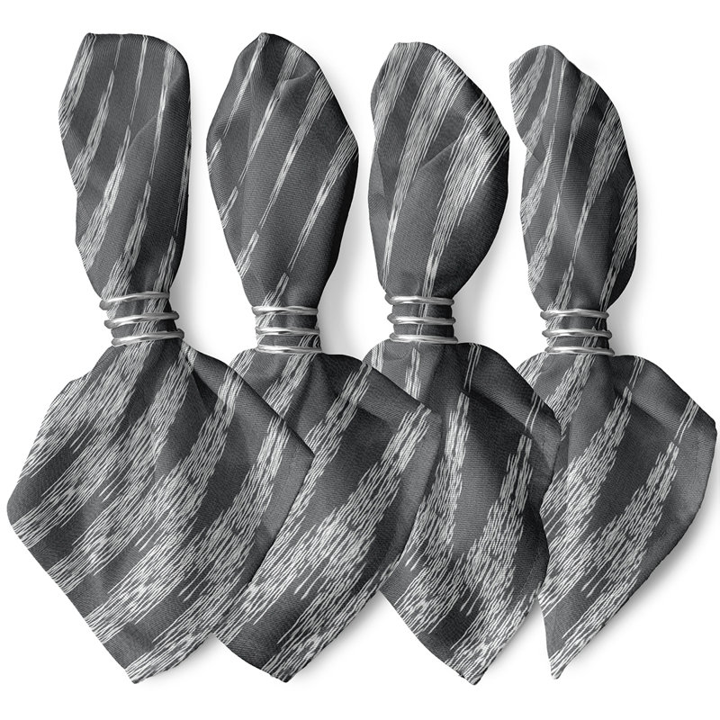 Ensemble de serviettes 4 pièces Avalon, Noir