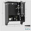Armoires à pharmacie, armoire murale peu encombrante avec 2 portes et tablettes à serviettes réglables, armoire de rangement pour toilette, salle de bain, salon, cuisine (noir)