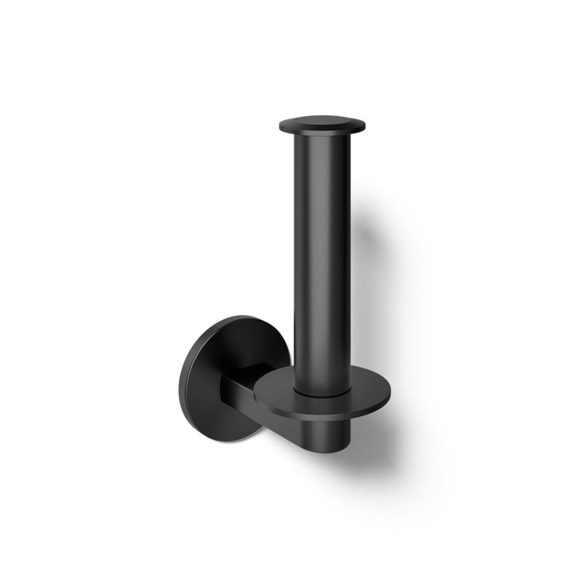 Components Vertical Toilet Tissue Holder, Matte Black