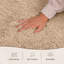 Aspire Homeware Beige Shaggy Area Rug Soft Plush Indoor Carpet-240681179