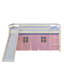 Half-Sized Bed Alton 90 X 200 Cm With Curtain And Slide-22839691