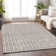 Premium Machine Washable Prisco Taupe Rug