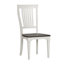 Chaise d'appoint à dossier en lattes Colburn