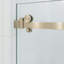 Astro 68 - 72 po. X 78 po. Porte de douche coulissante en verre sans cadre-108205787