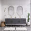Ensemble de meuble-lavabo double 84 po Tihanna-790747179