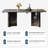 Brown Luxury Marble Rectangular Dining Table Sets-104367397-130774321