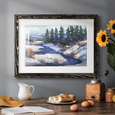 «First Snow I», reproduction d'art sur papier