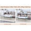 Table basse moderne avec surface relevable et base en marbre blanc-1937312359