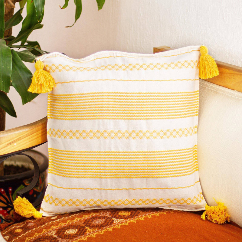 Housse de coussin en coton Millenaire Marigold