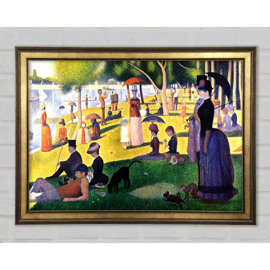 Seurat Sunday At La Grande Jatte - Einzelner Bilderrahmen Kunstdrucke