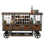 Budge Solid Wood Bar Cabinet
