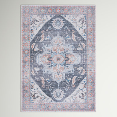 Langeloth Performance Machine Washable Oriental Rug