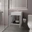 Meuble-lavabo de salle de bain avec deux portes-1860864141