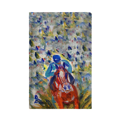 Serviette de cuisine à finition cheval