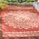Situ Damask Hand Hooked Indoor / Outdoor Area Rug