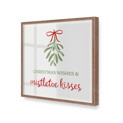 Festive Mistletoe II Print