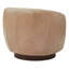Fauteuil pivotant Marcy en cuir végétalien-363861947-363861951