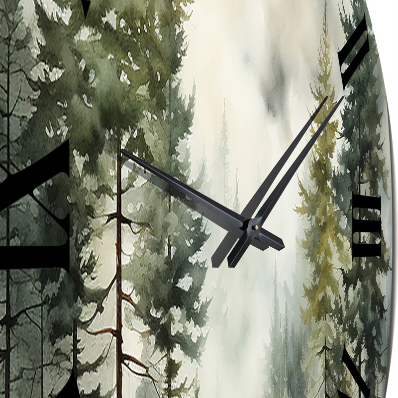 Dyani - Landscapes Wall Clock, Large