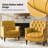 Orme 32" W Tufted Genuine Leather Armchair-122503355