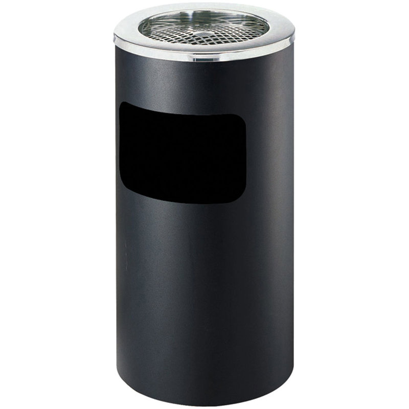 Maitlan Kitchen Trash Can, 15L, Silver