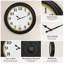 Horloge murale de 24 pouces