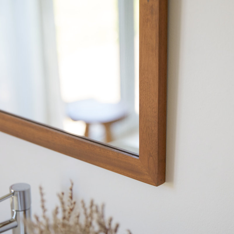 Loggia Solid Wood Rectangle Mirror