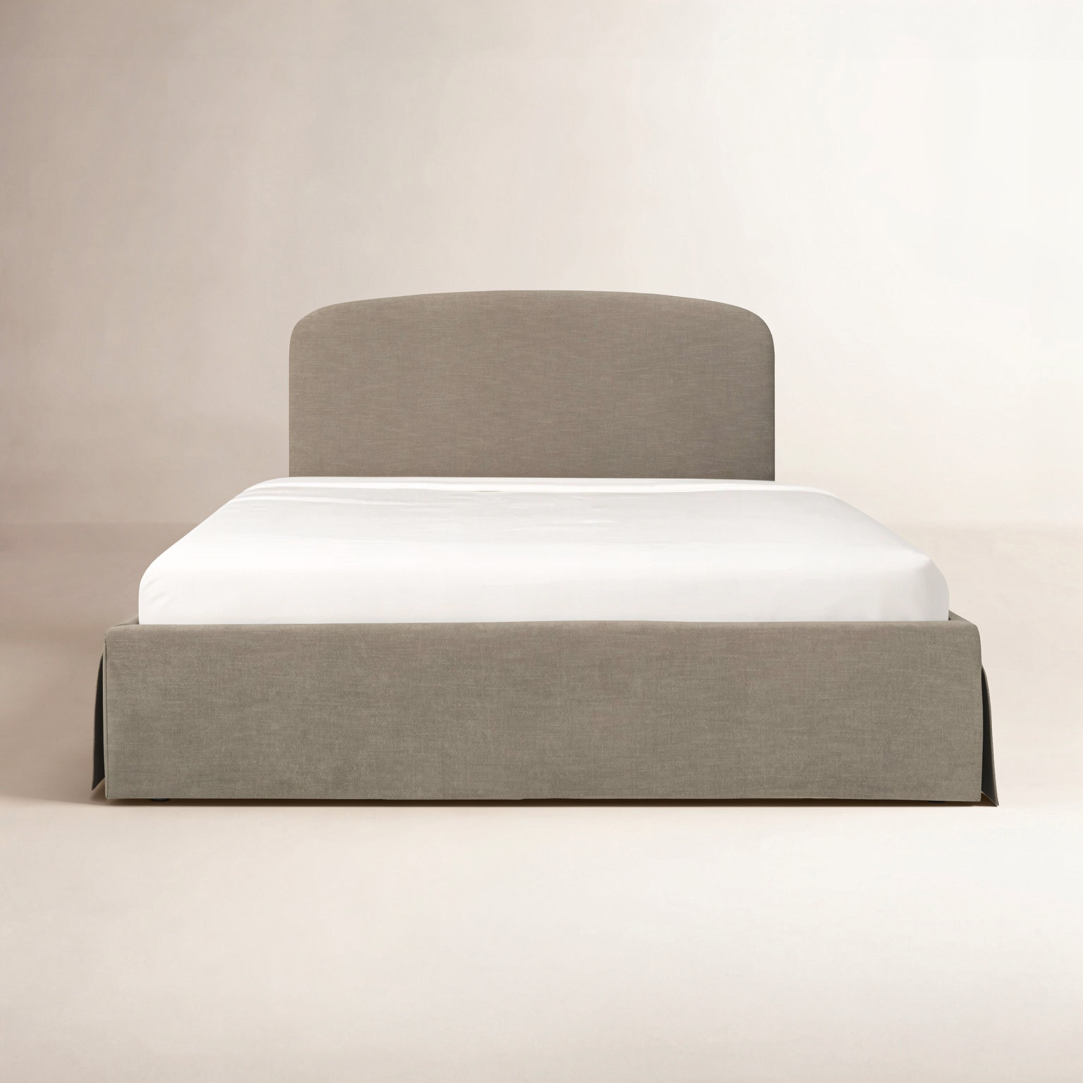 Windcrest Storage Platform Bed, Queen, Tan