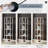 LED Display Shelving Unit - Dimmable Corner Floor Lamp With Sturdy Curio Shelves For Living Room