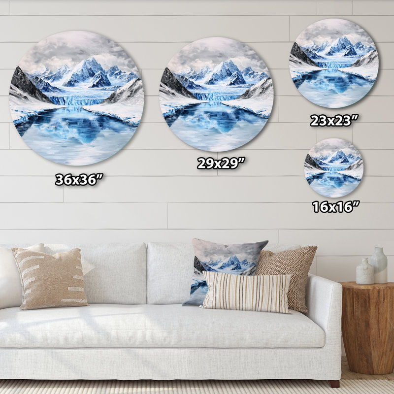 Glacial Grandeur Antarctica, H 29 po x l 29 po
