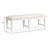 Gilvira Extendable Rectangular Dining Table With 4 Side Chairs Upholstered Bench Buffet And Display Cabinet-124451651