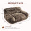 Fauteuil à billes 41 po, housse en tissu de chenille, lit pour chien People-73590781