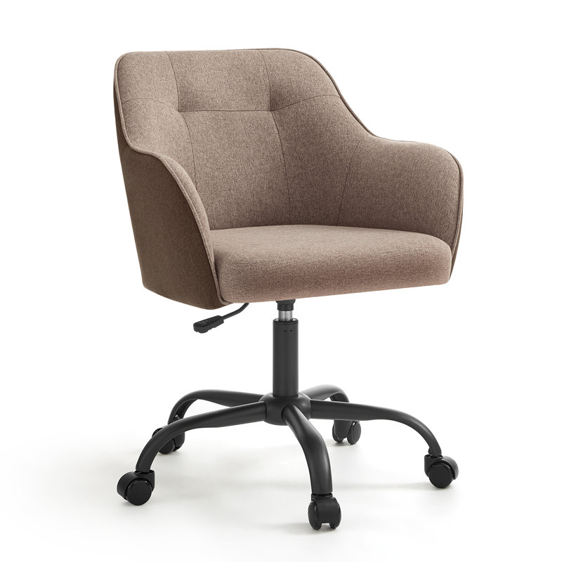 17 Stories Selsor Office Chair, Brown
