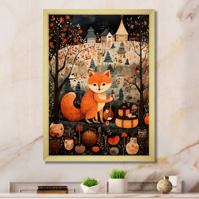 Orange Kids, art mexicain pour enfants VI - art mural pour enfants