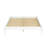 Solid Wood Modern Platform Bed Frame-1040934685-1040934686