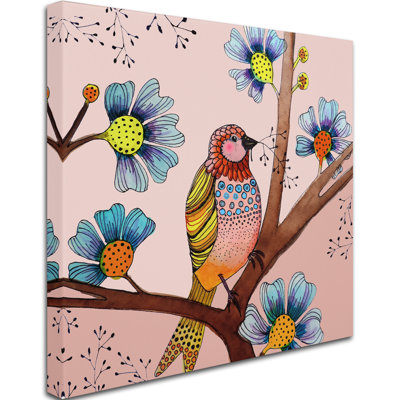 «Melodie in Pink» de Breagh, reproduction sur toile tendue