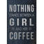 Girl and Her Coffee II 1 Piece Wrapped Canvas Wall Art-311213524