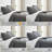 Southshore Fine Linens Vilano Oversized Quilt Set, Double-Brushed Microfiber Lightweight Quilted Bedding and 1 Pillow Sham, Twin/Twin XL Slate Grey-1001114999-1001114979