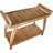 29.52'' W Teak Shower Bench