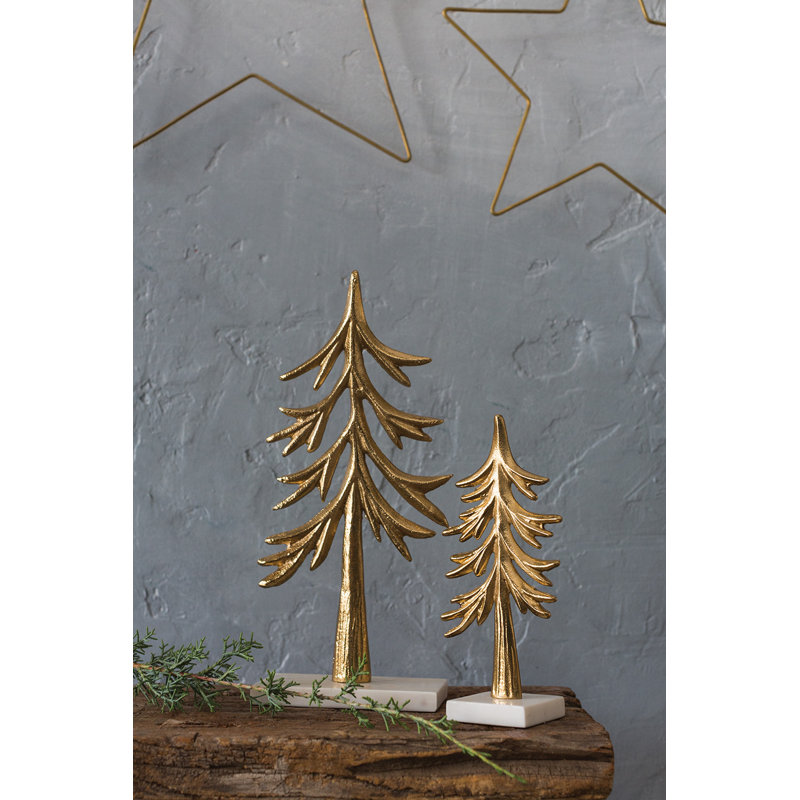 L Crisp Tree, 14.25" H x 3" W x 6.75" D