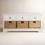 Adayla Solid Wood Drawers Storage Bench-1139226666