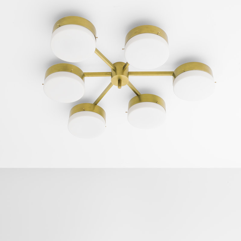 6 - Light LED Flush Mount