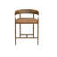 ZANATTA BARSTOOL - CHARCOAL BLACK LEATHER-1745634574-1745634569